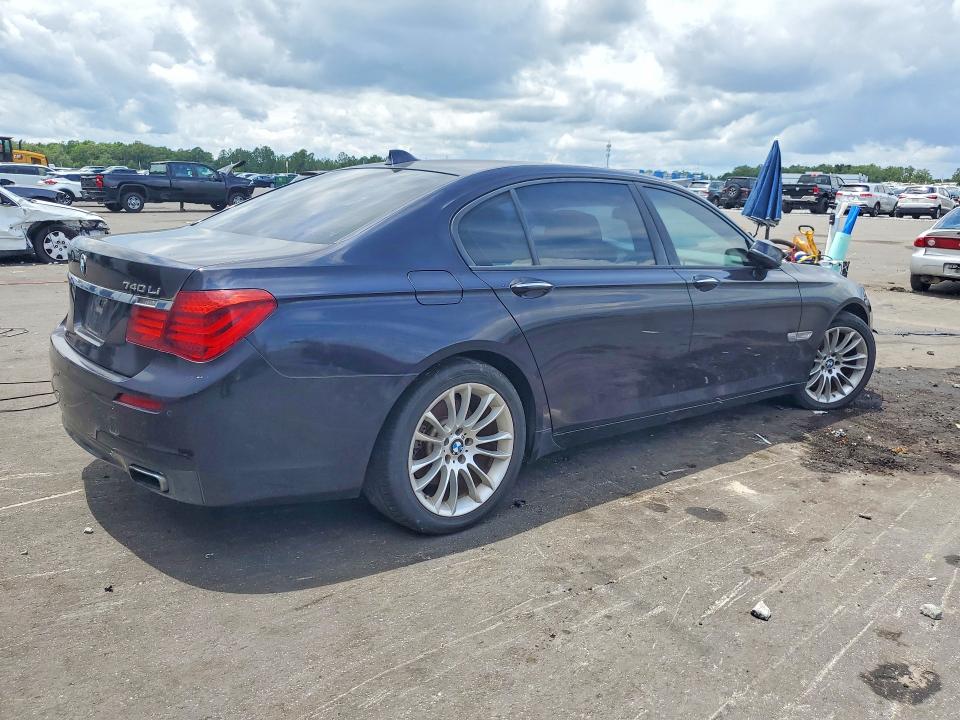 2014 Bmw 740 მანქანა იყიდება აუქციონზე, vin: WBAYE4C57ED137940, აუქციონის ნომერი: 55106196