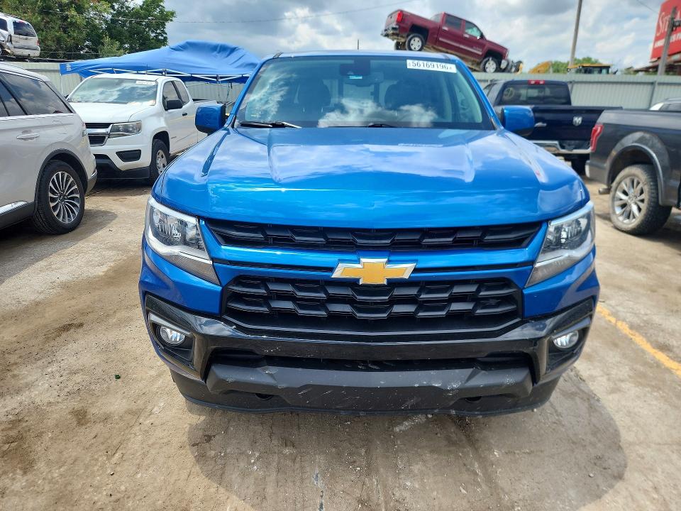 Aukcja sprzedaży 2021 Chevrolet Colorado, vin: 1GCGTCEN3M1184930, numer aukcji: 56169196