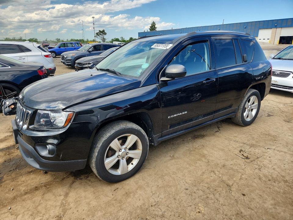 2014 Jeep Compass მანქანა იყიდება აუქციონზე, vin: 1C4NJDBB0ED817395, აუქციონის ნომერი: 55531956