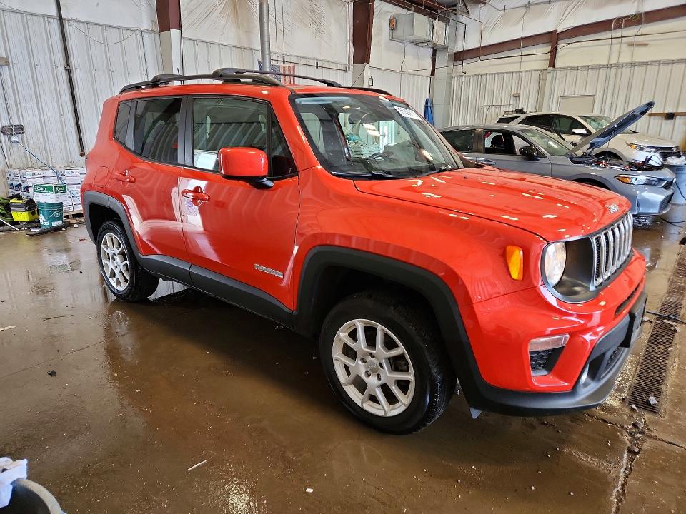 2019 Jeep Renegade მანქანა იყიდება აუქციონზე, vin: ZACNJBBB6KPJ84089, აუქციონის ნომერი: 55369146