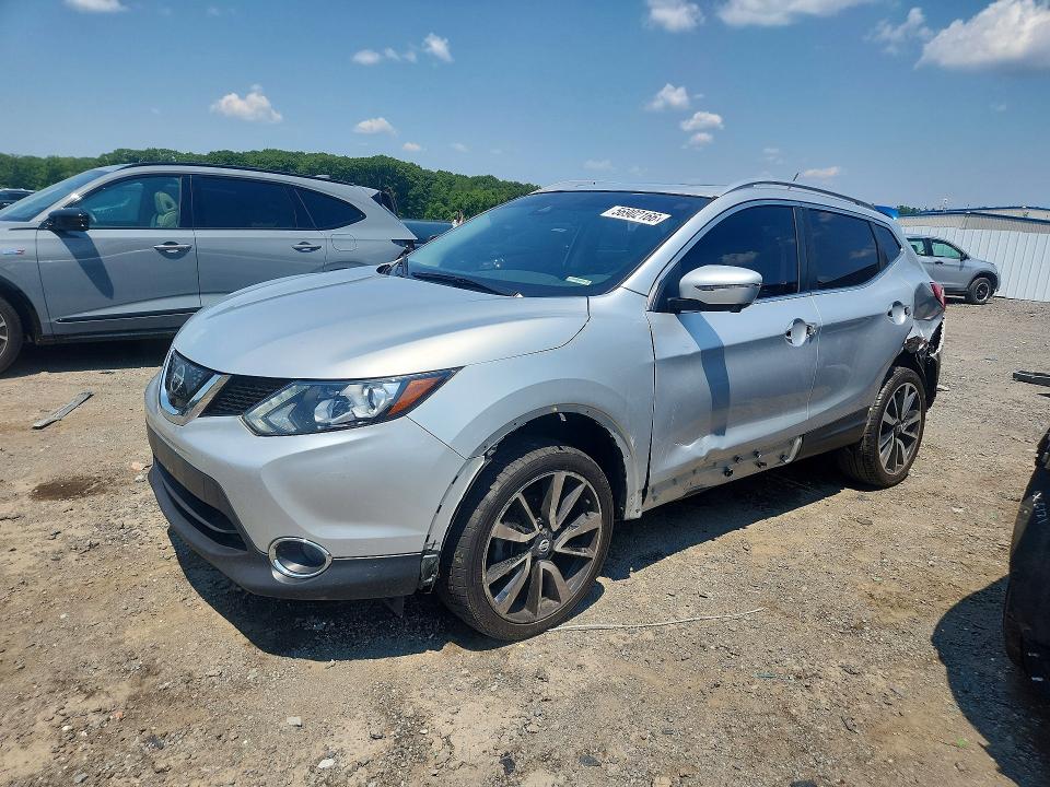 56902166 :رقم المزاد ، JN1BJ1CR5HW143334 vin ، 2017 Nissan Rogue Sport مزاد بيع