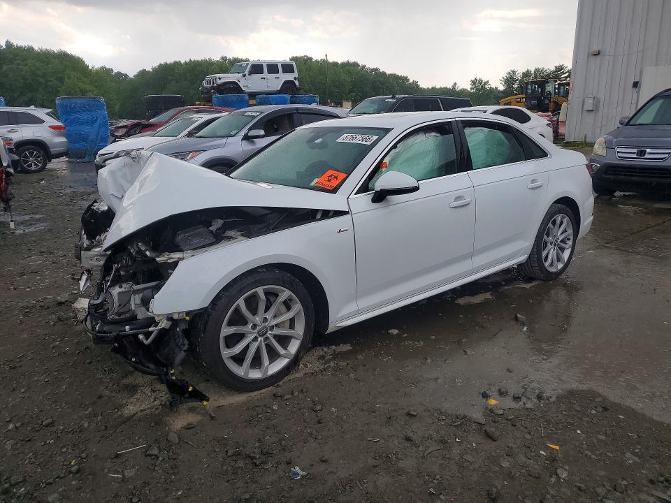 57667566 :رقم المزاد ، WAUDNAF41KN013233 vin ، 2019 Audi A4 مزاد بيع