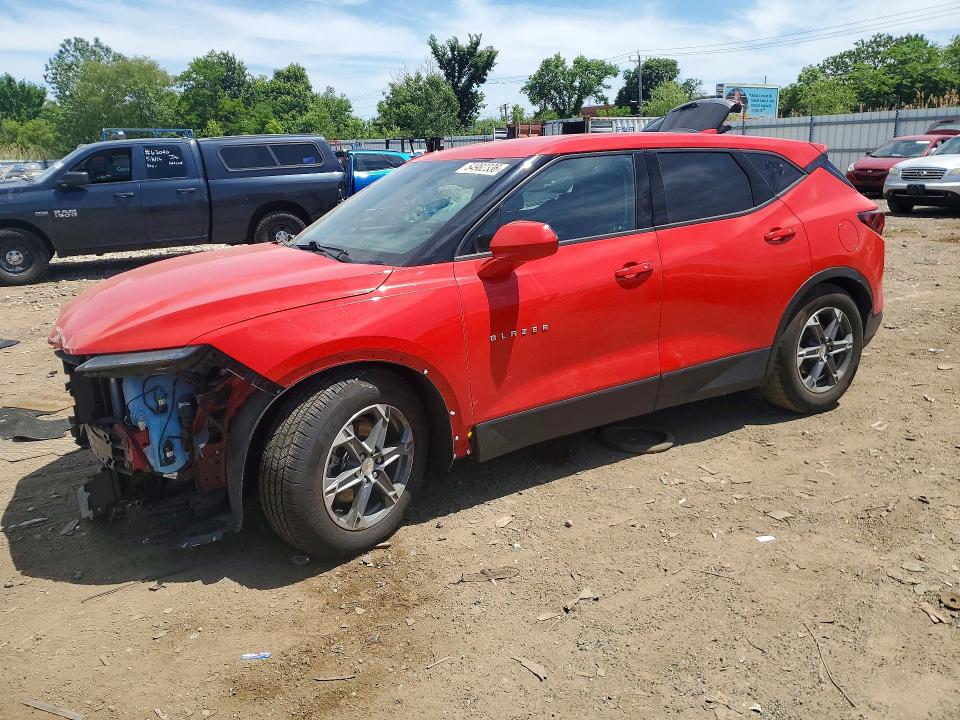 54982336 :رقم المزاد ، 3GNKBCR40PS132521 vin ، 2023 Chevrolet Blazer مزاد بيع