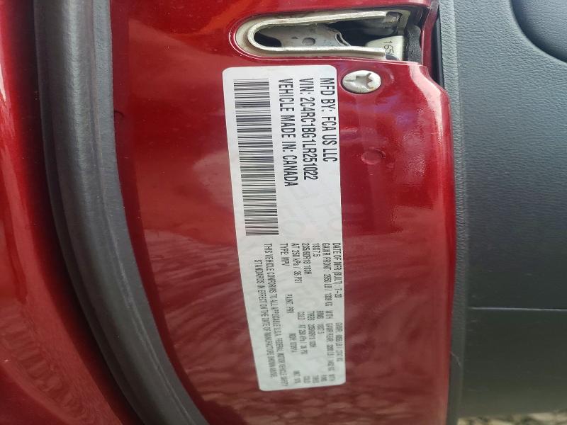 Aukcja sprzedaży 2020 Chrysler Pacifica, vin: 2C4RC1BG1LR251022, numer aukcji: 57926196