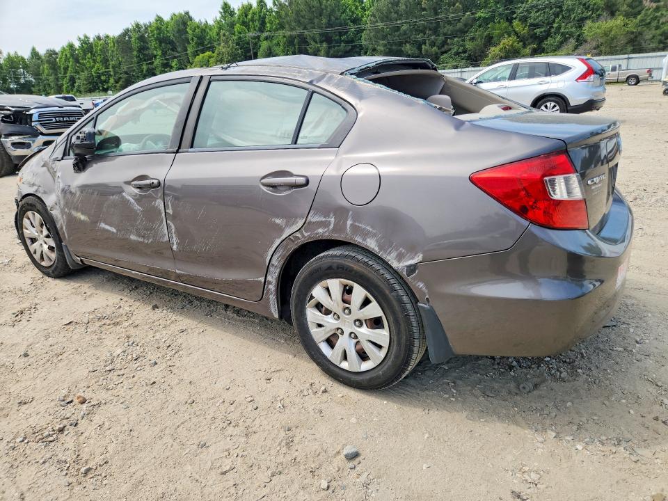 56698166 :رقم المزاد ، 19XFB2F57CE080346 vin ، 2012 Honda Civic مزاد بيع