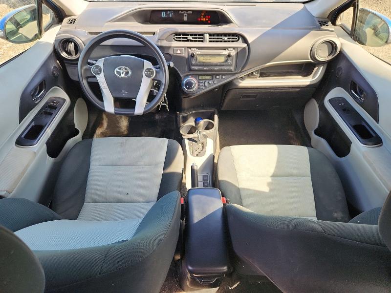 2014 Toyota Prius C მანქანა იყიდება აუქციონზე, vin: JTDKDTB37E1572593, აუქციონის ნომერი: 55728656