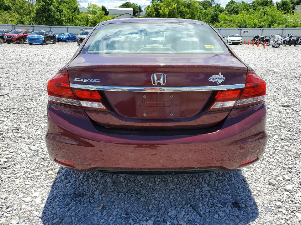 Продаж на аукціоні авто 2014 Honda Civic, vin: 19XFB2F89EE258173, номер лоту: 57658746