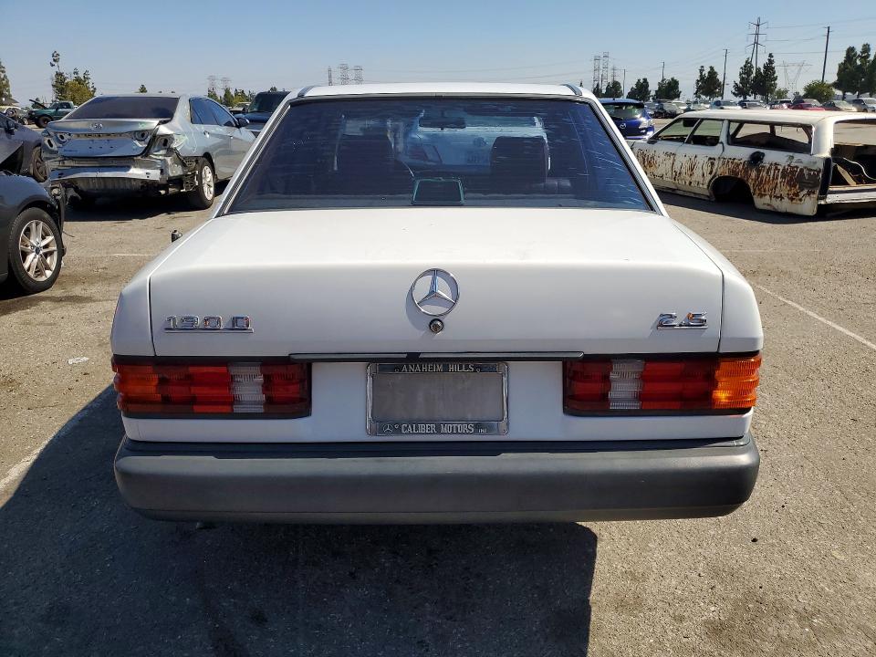 1988 Mercedes-benz 190 მანქანა იყიდება აუქციონზე, vin: WDBDB26D4JF455030, აუქციონის ნომერი: 58844596