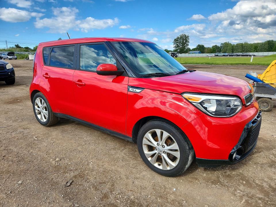 2016 Kia Soul მანქანა იყიდება აუქციონზე, vin: KNDJP3A51G7819970, აუქციონის ნომერი: 57916596