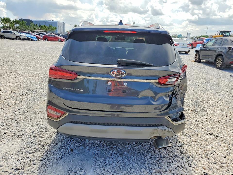 2020 Hyundai Santa Fe მანქანა იყიდება აუქციონზე, vin: 5NMS53AD8LH212775, აუქციონის ნომერი: 57393836