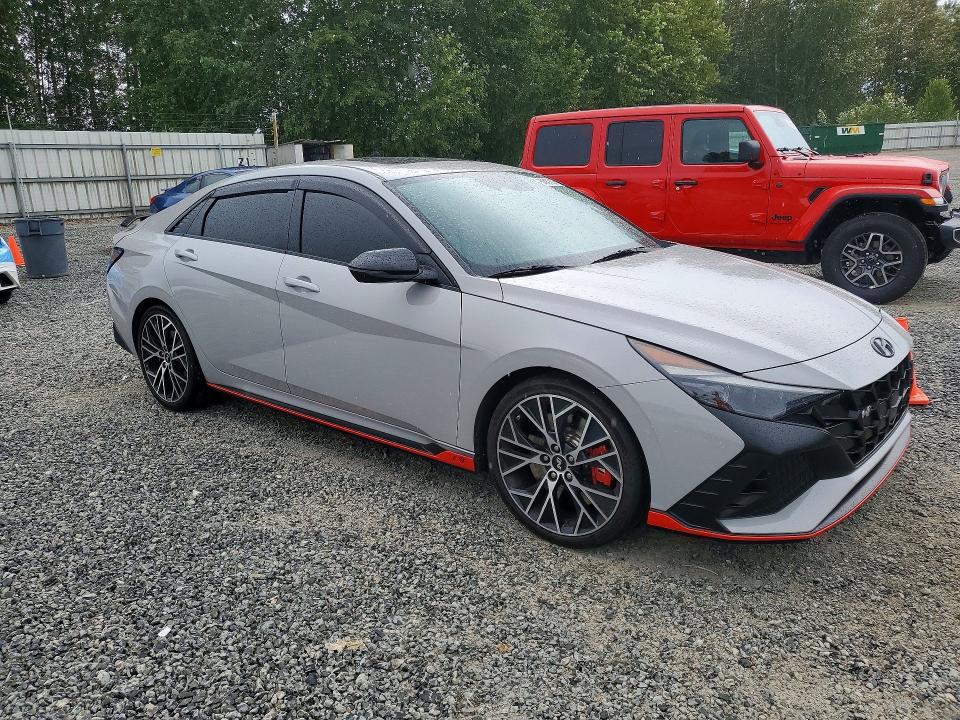 59087686 :رقم المزاد ، KMHLW4AK3PU011964 vin ، 2023 Hyundai Elantra N مزاد بيع