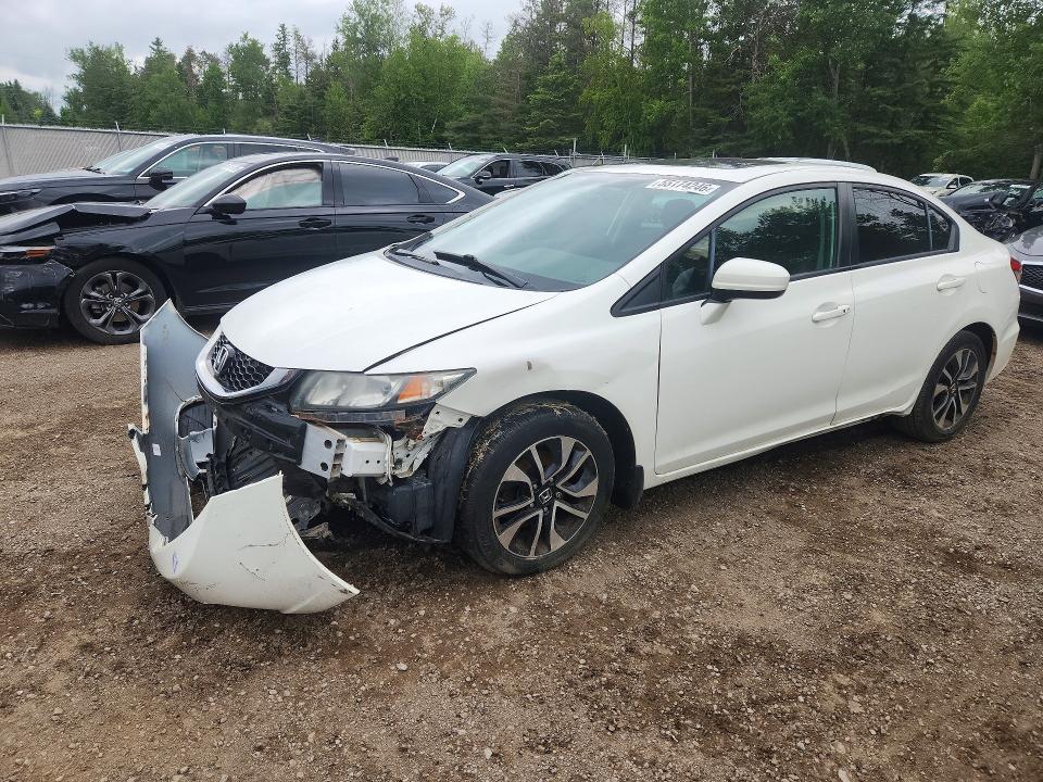 2015 Honda Civic მანქანა იყიდება აუქციონზე, vin: 2HGFB2F54FH027792, აუქციონის ნომერი: 55174246