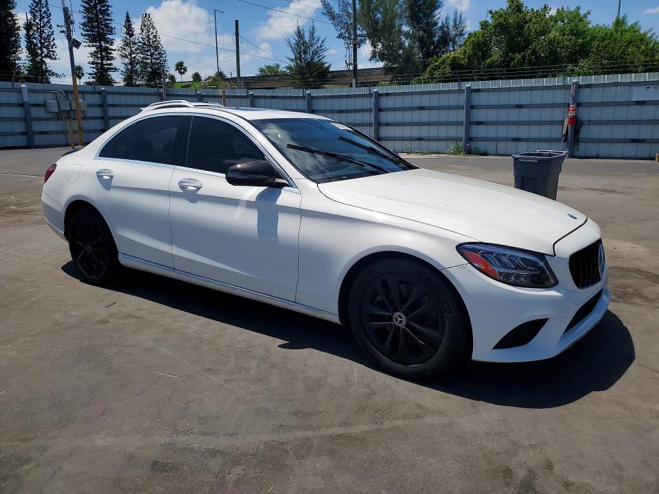 2019 Mercedes-benz C მანქანა იყიდება აუქციონზე, vin: 55SWF8DB6KU296583, აუქციონის ნომერი: 56600436