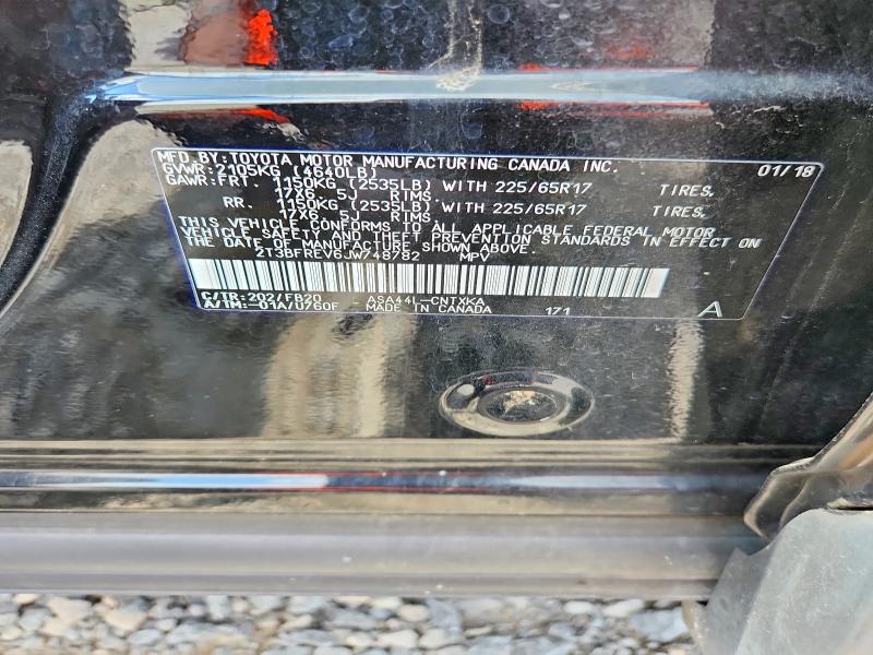 Aukcja sprzedaży 2018 Toyota Rav4, vin: 2T3BFREV6JW748782, numer aukcji: 56499906