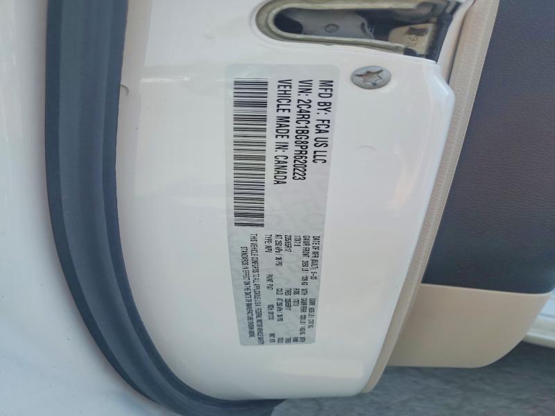 Продаж на аукціоні авто 2023 Chrysler Pacifica, vin: 2C4RC1BG8PR620223, номер лоту: 55625106