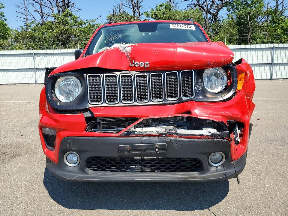 2020 Jeep Renegade მანქანა იყიდება აუქციონზე, vin: ZACNJABBXLPL51355, აუქციონის ნომერი: 57872976