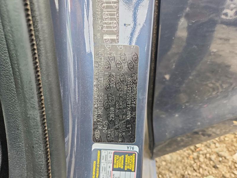 Aukcja sprzedaży 2016 Kia Forte, vin: KNAFK4A61G5440558, numer aukcji: 57538786