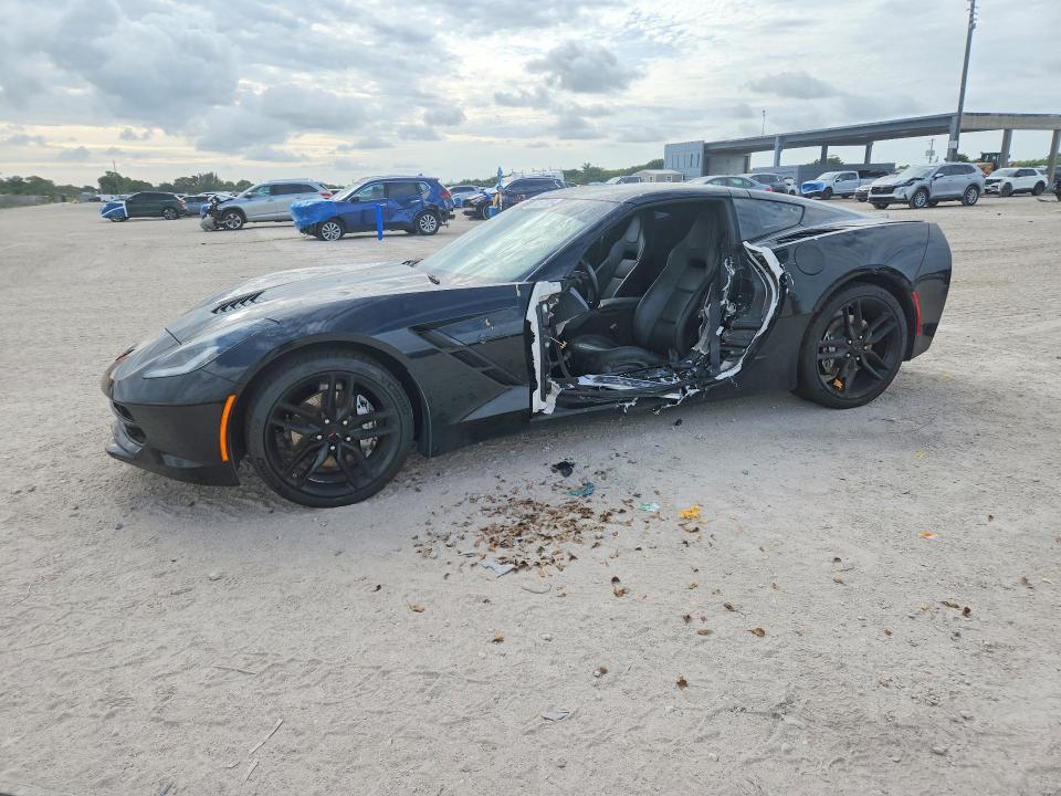 2019 Chevrolet Corvette მანქანა იყიდება აუქციონზე, vin: 1G1YB2D74K5119815, აუქციონის ნომერი: 56767706