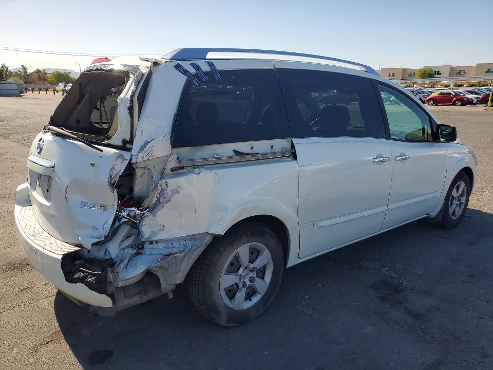 59013566 :رقم المزاد ، 5N1BV28U97N110700 vin ، 2007 Niss Quest Van مزاد بيع