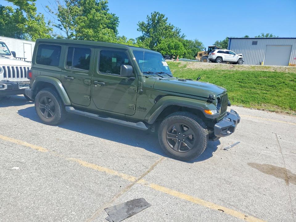 53966106 :رقم المزاد ، 1C4HJXEG8PW665573 vin ، 2023 Jeep Wrangler مزاد بيع