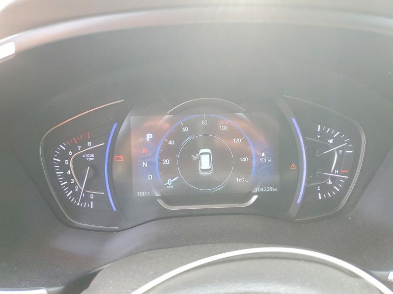2019 Hyundai Santa Fe მანქანა იყიდება აუქციონზე, vin: 5NMS33ADXKH078601, აუქციონის ნომერი: 58447406