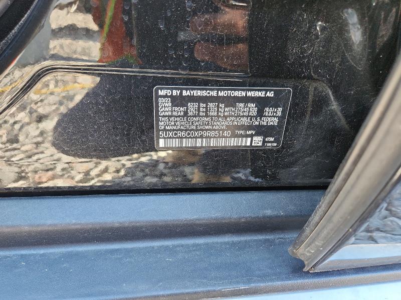 58059756 :رقم المزاد ، 5UXCR6C0XP9R85140 vin ، 2023 Bmw X5 مزاد بيع