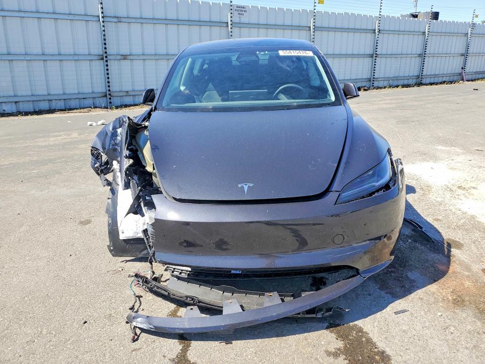 55815476 :رقم المزاد ، 5YJ3E1EA1SF079236 vin ، 2025 Tesla Model 3 مزاد بيع