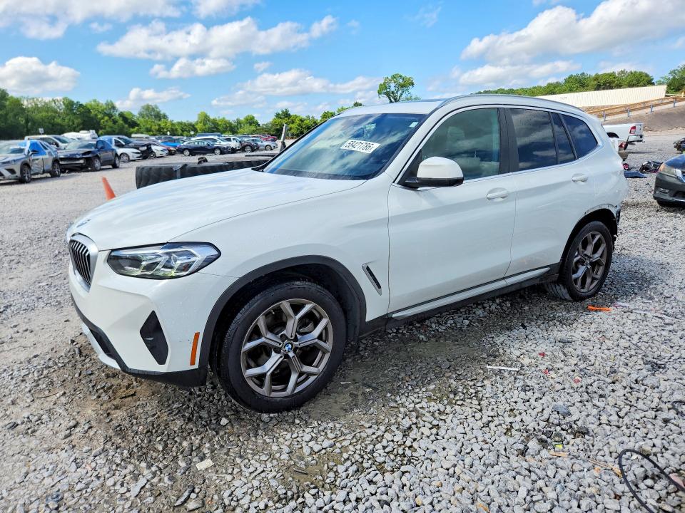 58421786 :رقم المزاد ، 5UX43DP00N9K79800 vin ، 2022 Bmw X3 مزاد بيع