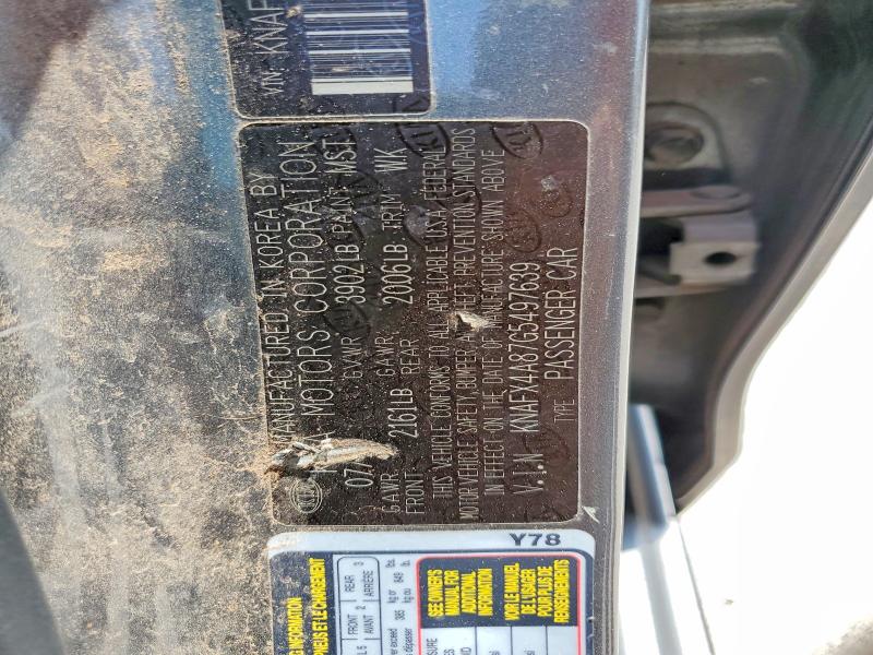 2016 Kia Forte მანქანა იყიდება აუქციონზე, vin: KNAFX4A87G5497639, აუქციონის ნომერი: 58086146