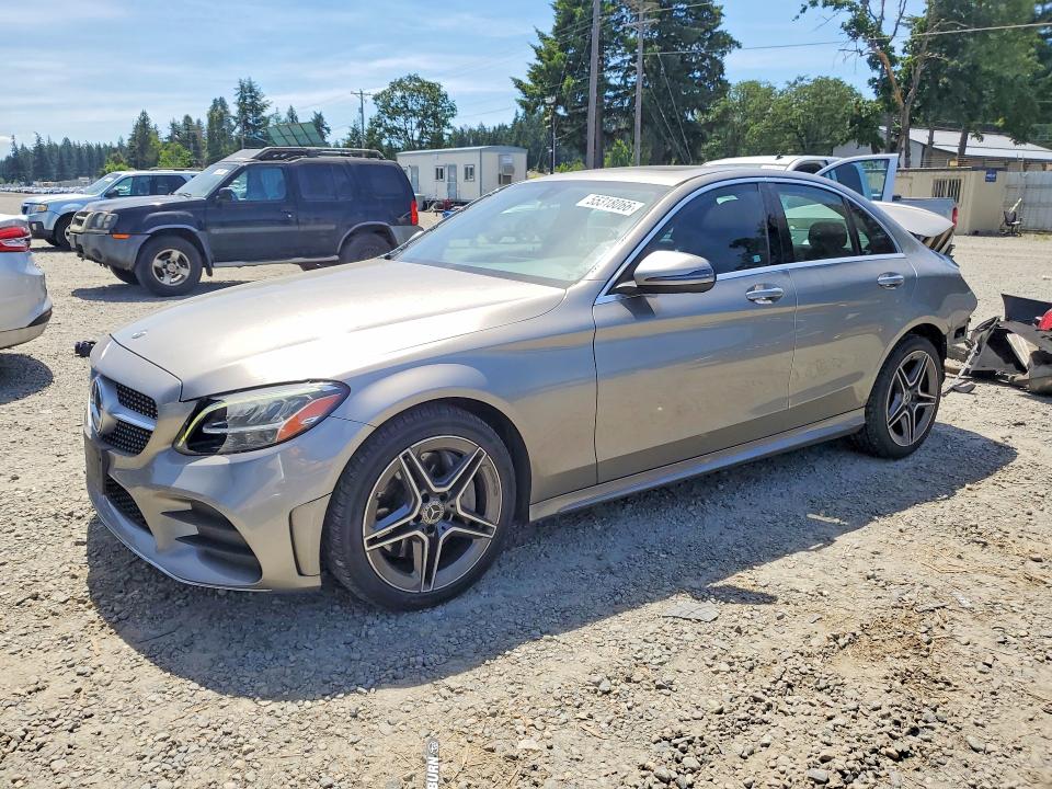 55318066 :رقم المزاد ، WDDWF8EB4LR549949 vin ، 2020 Mercedes-benz C مزاد بيع