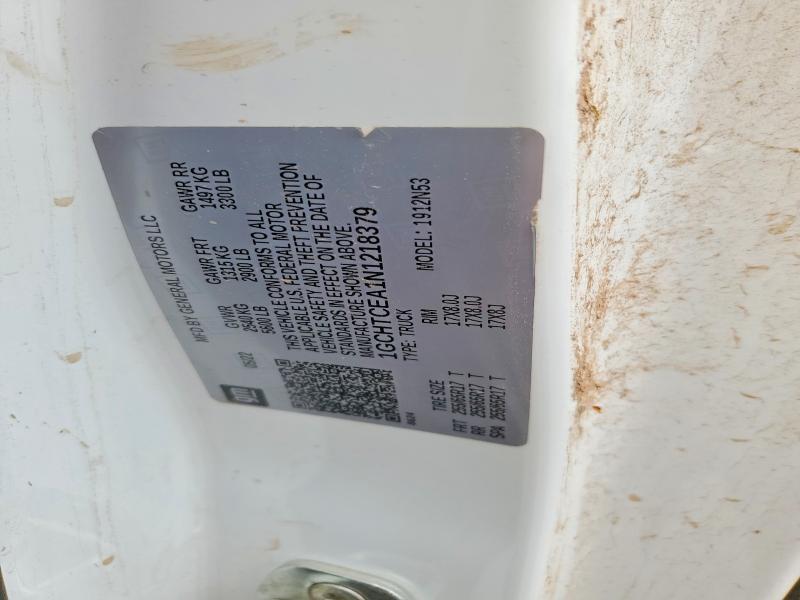 2022 Chevrolet Colorado მანქანა იყიდება აუქციონზე, vin: 1GCHTCEA1N1218379, აუქციონის ნომერი: 57955216