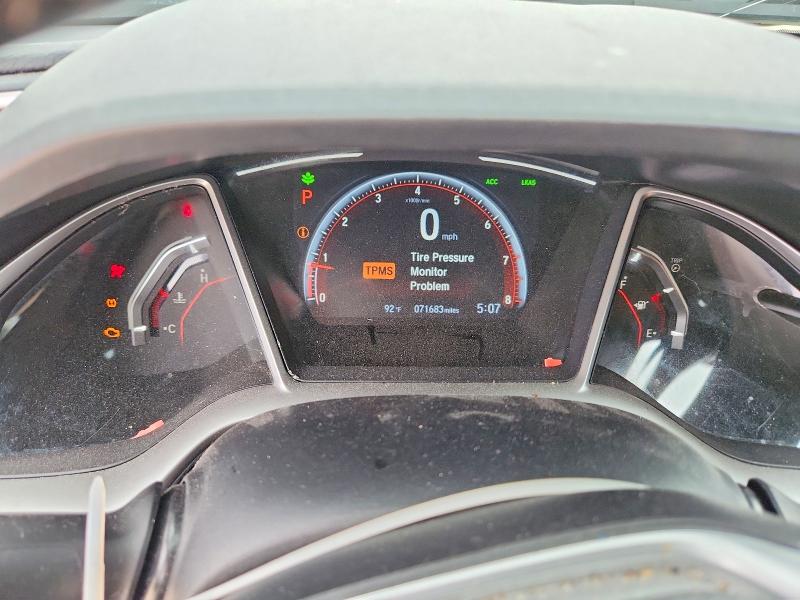 2020 Honda Civic მანქანა იყიდება აუქციონზე, vin: 19XFC2F8XLE017409, აუქციონის ნომერი: 57502236