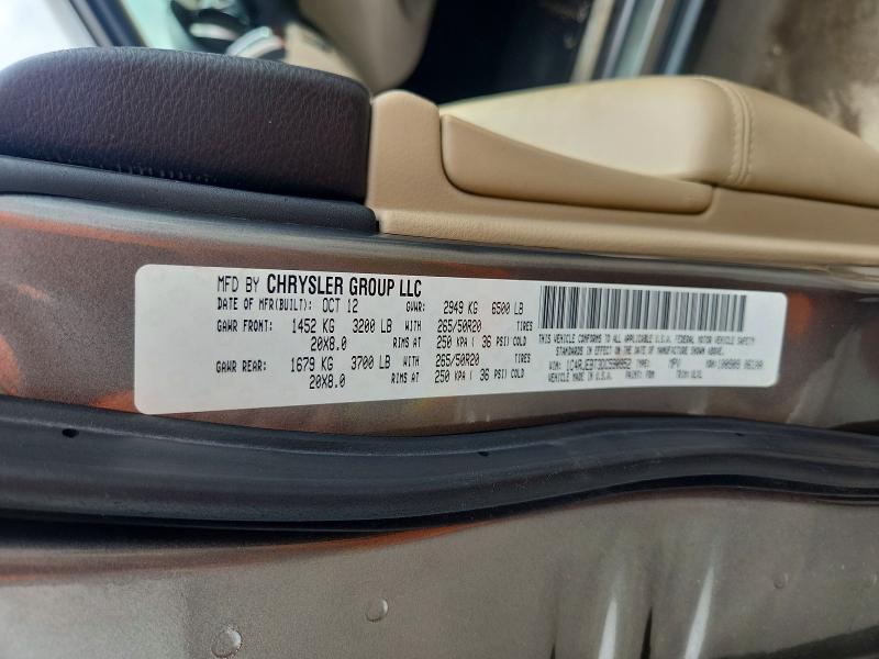 Aukcja sprzedaży 2013 Jeep Grand Cherokee, vin: 1C4RJEBT3DC590952, numer aukcji: 56335906