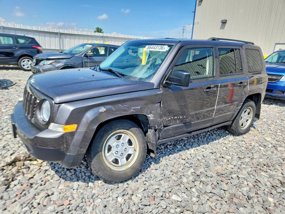 Auction sale of the 2015 Jeep Patriot, vin: 1C4NJRBB2FD331878, lot number: 56443136