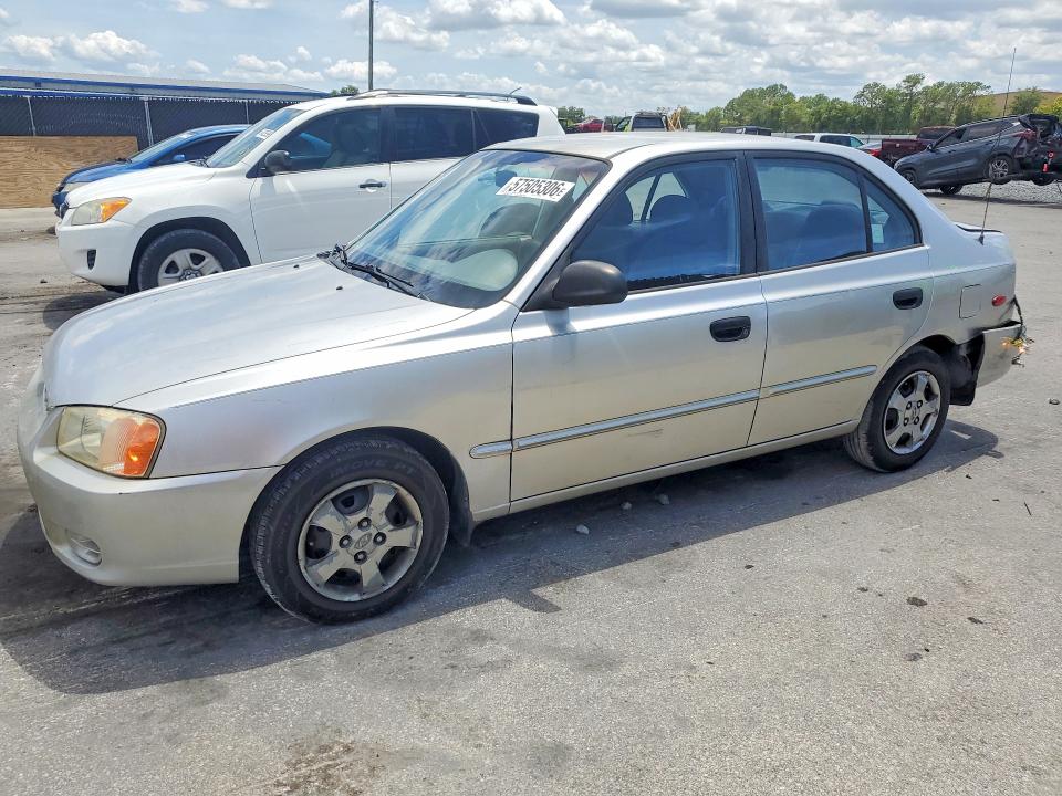 57505306 :رقم المزاد ، KMHCG45C42U308444 vin ، 2002 Hyundai Accent مزاد بيع