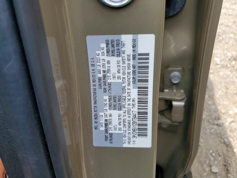 59265076 :رقم المزاد ، 3MVDMBXY0SM784417 vin ، 2025 Mazda Cx-30 مزاد بيع