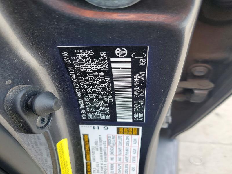 Продажа на аукционе авто 2016 Toyota Prius, vin: JTDKARFU7G3026611, номер лота: 55729106