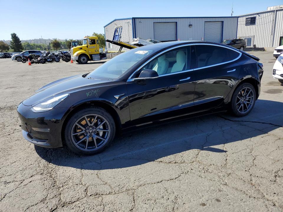 2019 Tesla Model 3 მანქანა იყიდება აუქციონზე, vin: 5YJ3E1EA9KF419281, აუქციონის ნომერი: 55477166