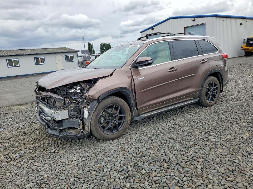 55503066 :رقم المزاد ، 5TDDGRFH5KS056322 vin ، 2019 Toyota Highlander Hybrid مزاد بيع