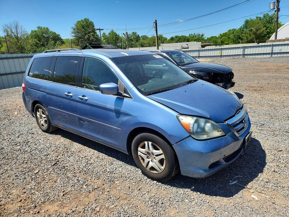 55325496 :رقم المزاد ، 5FNRL38647B052817 vin ، 2007 Hond Odyssey مزاد بيع