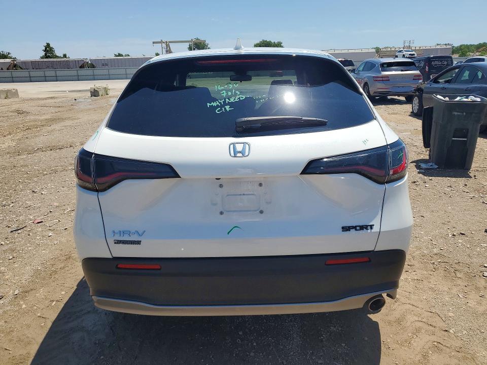 56526196 :رقم المزاد ، 3CZRZ2H56SM701077 vin ، 2025 Honda Hr-v مزاد بيع