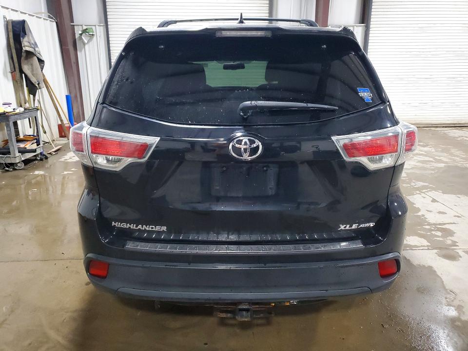 2016 Toyota Highlander მანქანა იყიდება აუქციონზე, vin: 5TDJKRFHXGS246982, აუქციონის ნომერი: 56339546