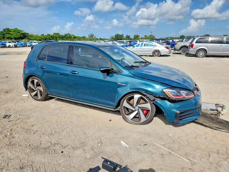 2018 Volkswagen Gti მანქანა იყიდება აუქციონზე, vin: 3VW547AU2JM293223, აუქციონის ნომერი: 58147716