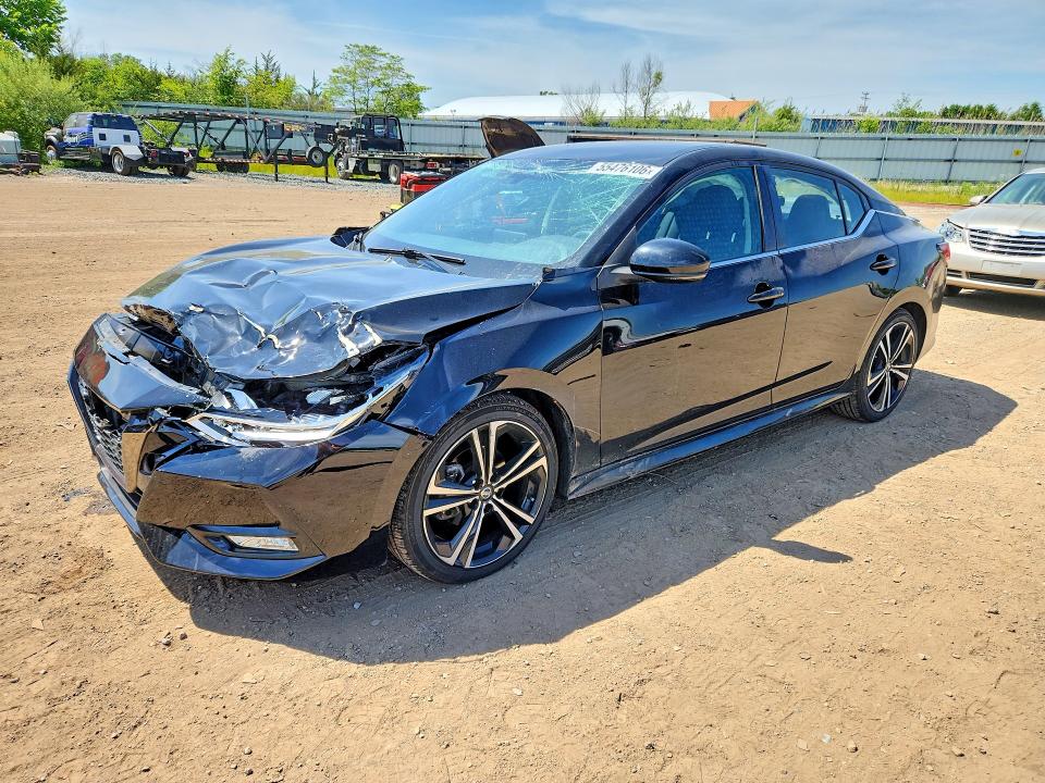 2022 Nissan Sentra მანქანა იყიდება აუქციონზე, vin: 3N1AB8DV7NY229780, აუქციონის ნომერი: 55476106