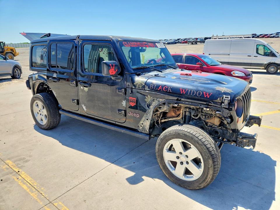 57390526 :رقم المزاد ، 1C4HJXFGXMW697211 vin ، 2021 Jeep Wrangler Unlimited مزاد بيع