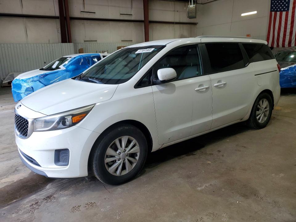 2016 Kia Sedona მანქანა იყიდება აუქციონზე, vin: KNDMB5C18G6111352, აუქციონის ნომერი: 57491866