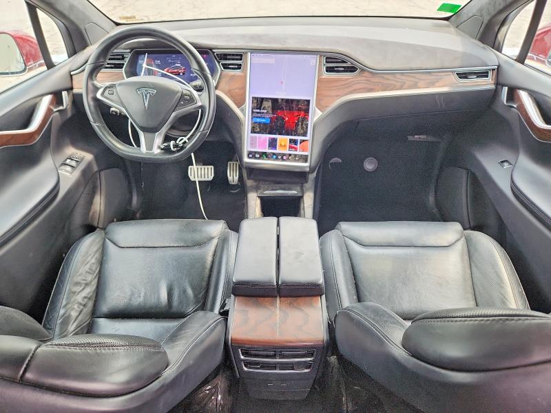 2016 Tesla Model X მანქანა იყიდება აუქციონზე, vin: 5YJXCAE42GFS00607, აუქციონის ნომერი: 57958596