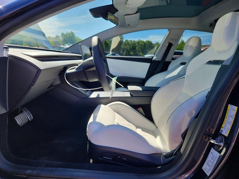 2024 Tesla Model 3 მანქანა იყიდება აუქციონზე, vin: 5YJ3E1ET9RF824617, აუქციონის ნომერი: 57386606