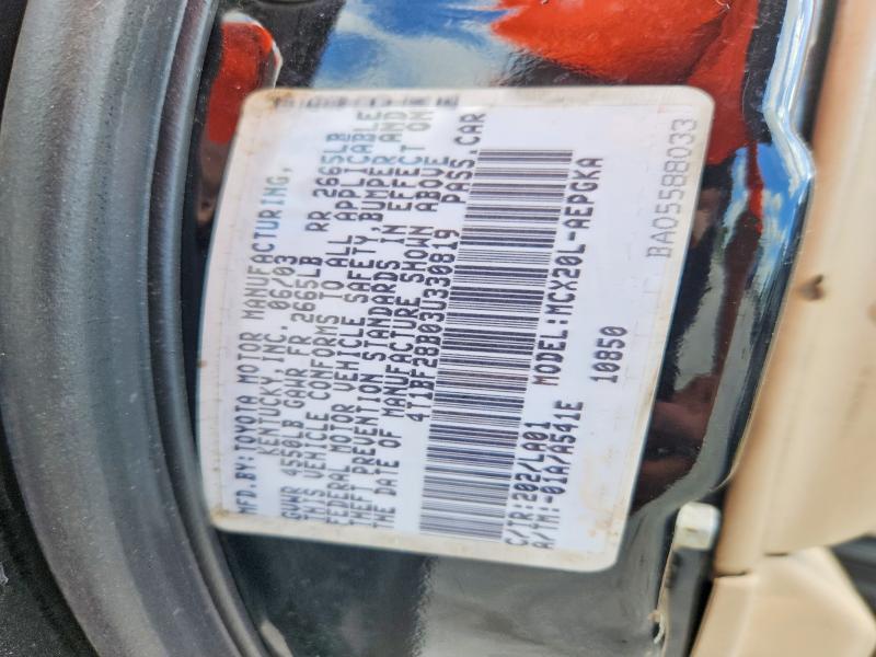57466676 :رقم المزاد ، 4T1BF28B03U330819 vin ، 2003 Toyota Avalon مزاد بيع