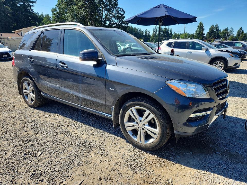 Aukcja sprzedaży 2012 Mercedes-benz Ml, vin: 4JGDA2EB2CA029904, numer aukcji: 56003356